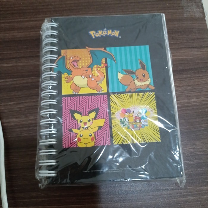 

Pokemon Asia Official Merchandise Note Book Black SALE