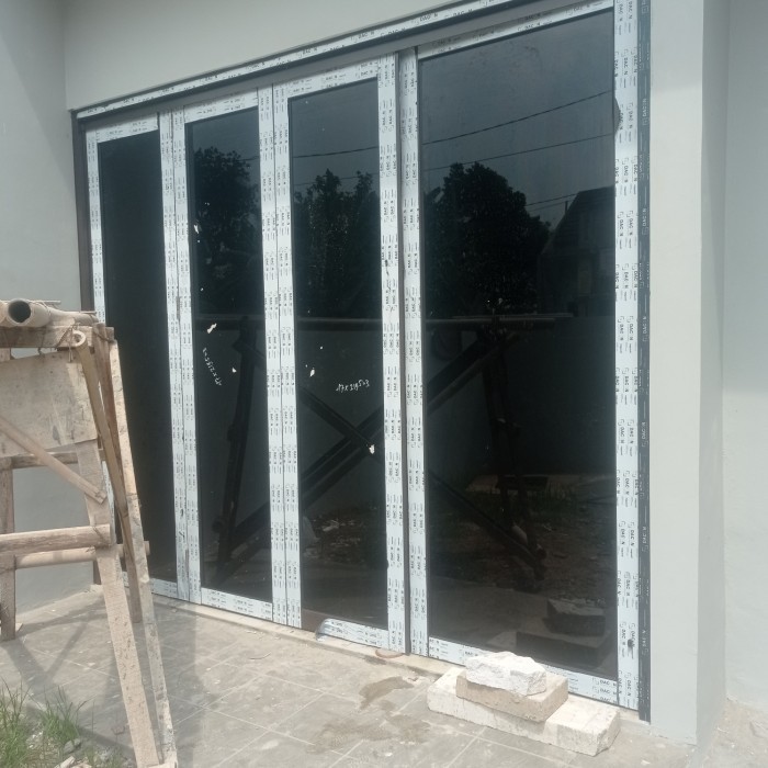 Sticker Sandblast , Kaca Film Riben