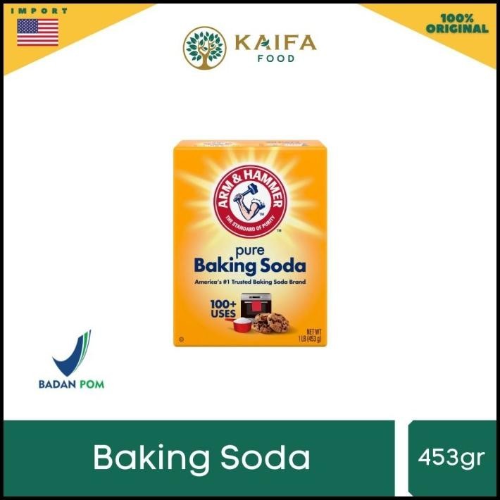 

Baking Soda Merk Arm & Hammer Baking Soda 454Gr