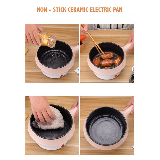 Dheao Panci Listrik Portable Electric Cooking Mug Elektrik Multi Fungsi