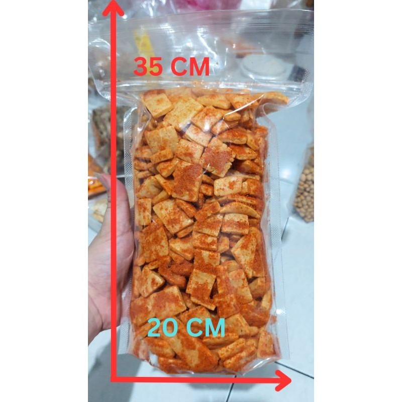 

TAHU PETAK KECIL 200 GRAM, KERUPUK TAHU, KERUPUK UDANG EBI, KERUPUK PETAK UDANG // SNACK UDANG MITRACEMILANID