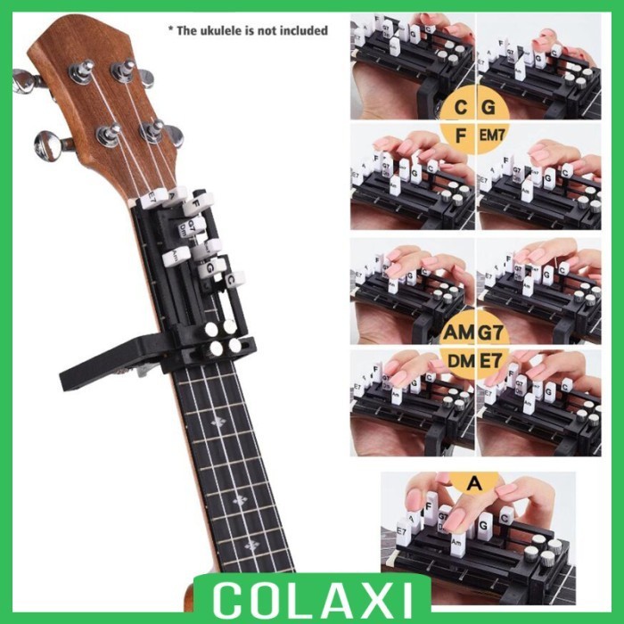 Colaxi Alat Latihan Chord Ukulele / Gitar Hawaii