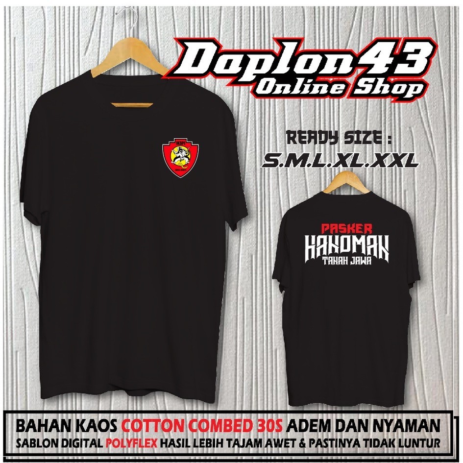 KAOS LOGO IKS.PI PASKER HANOMAN TANAH JAWA // KAOS PENCAK SILAT INDONESIA // KAOS DISTRO KERA SAKTI 