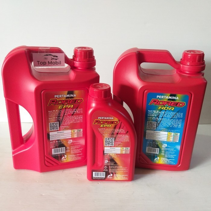 Oli Transmisi Pertamina Rored Epa Sae 90 Gl-4 / Hda Sae 90 Gl-5