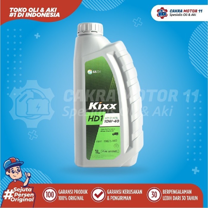 Promo Kixx Hd1 Diesel 10W40 1Lt