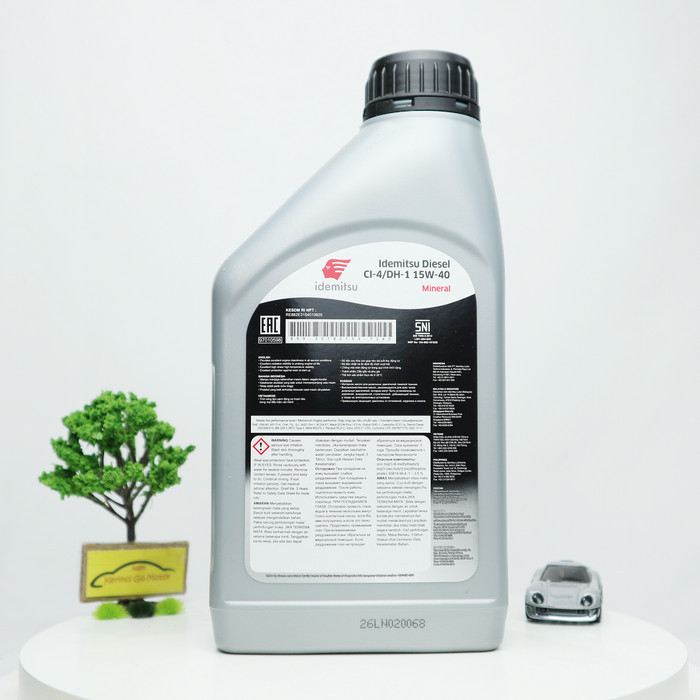 Oli Idemitsu 15W-40 Ci-4/Dh-1 1L Diesel - Oli Diesel Idemitsu 15W Ci-4