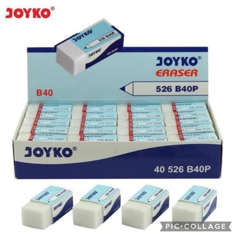 

Penghapus Joyko Putih / Eraser B40Bp / Penghapus Kecil Joyko Matthewdeeandersontee