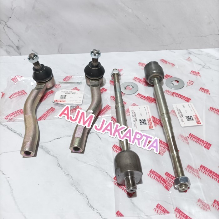 RACK END LONG TIEROD + TIE ROD END XENIA 1000CC 1.0 CC ORI JAPAN 1SET TERMURAH