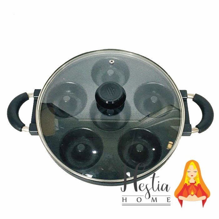 

QF532 HAPPYCALL - Pan Cake Cetakan Kue Donat Loyang Donut Maker 6 Lubang PROMO SPECIAL