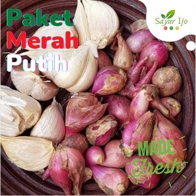 

EX559 Paket Bawang Merah Putih Fresh Sayur Bumbu Rempah Dapur Bahan Masakan BIG SALE