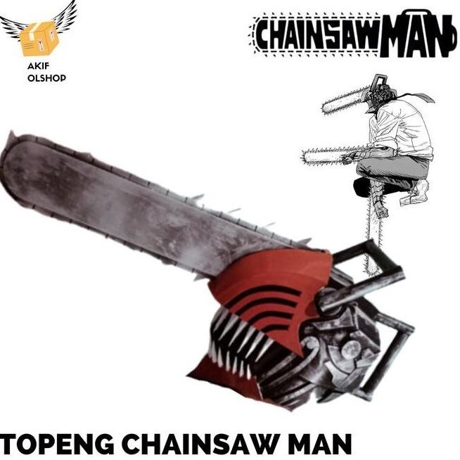 BDC CHAINSAW MAN HELMET | TOPENG CHAINSAW MAN | HELM CHAINSAW MAN TERLARIS