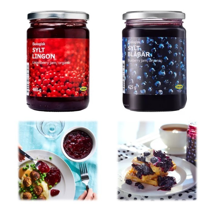 

Selai Lingonberry Jam Selai Pure Buah Lingon Khas Swedia Sylt