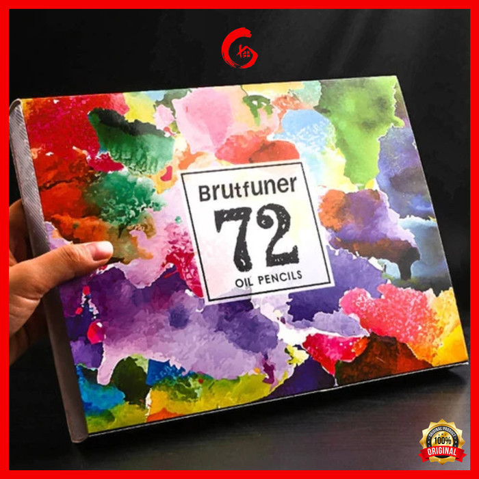 

Brutfuner Oil Base Color Pencil Pensil Warna Set 72 Warna -Anza Wahda