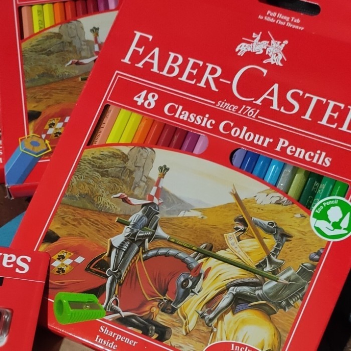 

Pensil Warna Faber-Castell 48 Warna (Color) Original -Anza Wahda