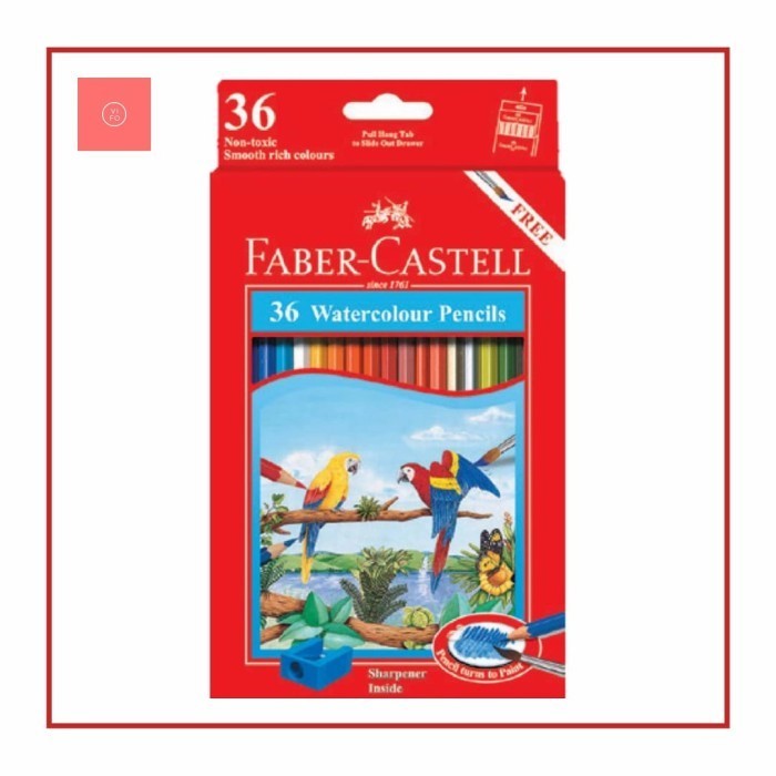

Pensil Warna Faber-Castell 36 Watercolour -Anza Wahda