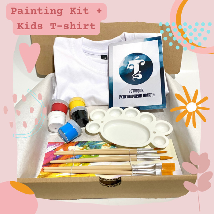 

Teratura T Shirt Painting Kit For Kids - Melukis Di Kaos Untuk Anak -Anza Wahda