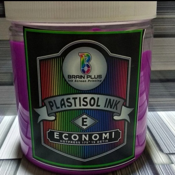 

Plastisol Brain Plus Fluoresent Violet 500Gr -Anza Wahda