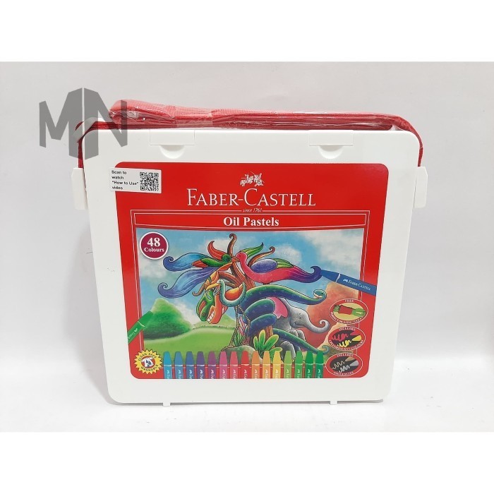 

Crayon Faber Castell Oil Pastels 48 Warna -Anza Wahda