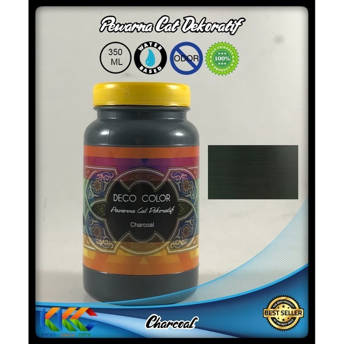 

Pewarna Cat Dekoratif Deco Color - Charcoal - Ukuran 350 Ml -Anza Wahda