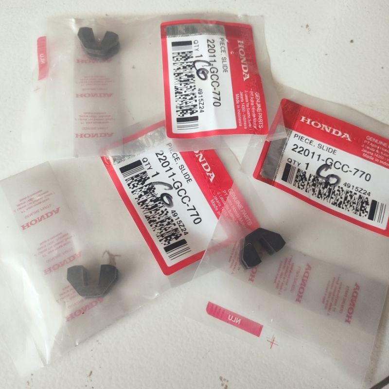 PIECE,SLIDE/SLIDER CVT HONDA KVY BEAT CARBU,VARIO,SPACY ORIGINAL SET 3PCS