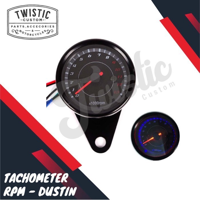 For Sale Speedometer Tachometer Rpm Meter Analog Dustin Motor Custom Universal High Quality