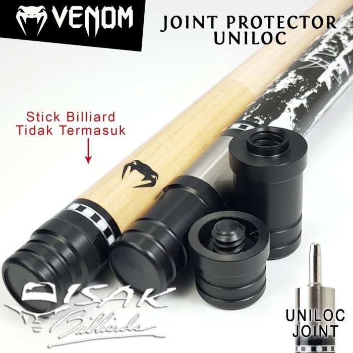 Uniloc Joint Protector - Venom Predator Lucasi Fury Cue Stick Billiard