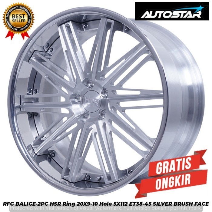 Velg Mobil Offroad Hsrwheel-Mg Ms Rfg Balige R20 Pcd 5X112