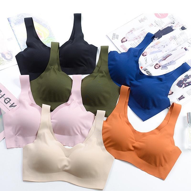 Seamless Bra Wanita Sport Bra Nyaman Dipakai Tidak Berbekas