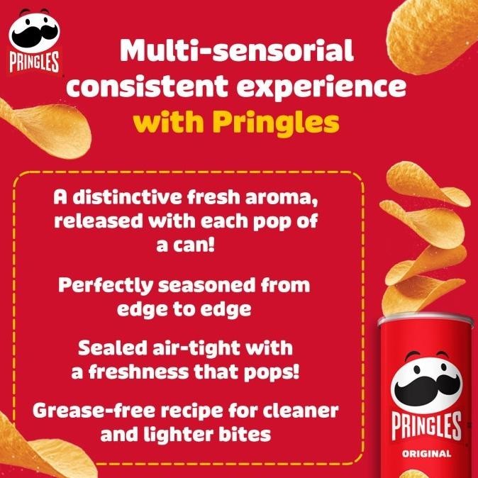 

NEW PRODUK [BUNDLE 3PCS] PRINGLES ORIGINAL KERIPIK 102GR !!!!!