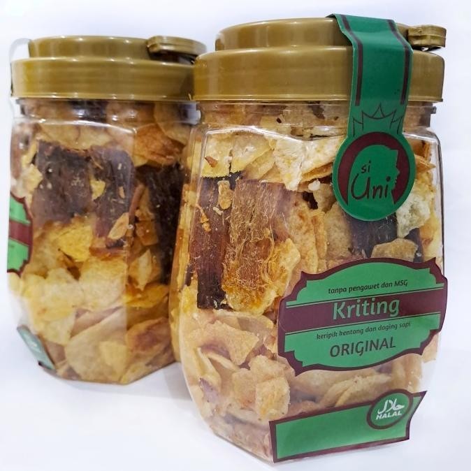 

TERBARU KRIPIK KENTANG DENDENG DAGING - RASA ORIGINAL !!!!!