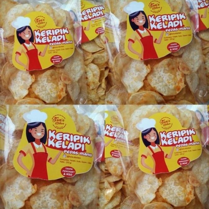 

BIG SALE KRIPIK KELADI PEDAS MANIS KHAS PAPUA 250GR !!!!!