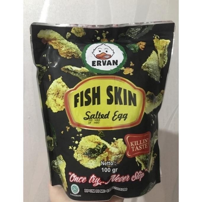 

BIG SALE ERVAN IRVINS FISH SKIN SALTED EGG !!!!!