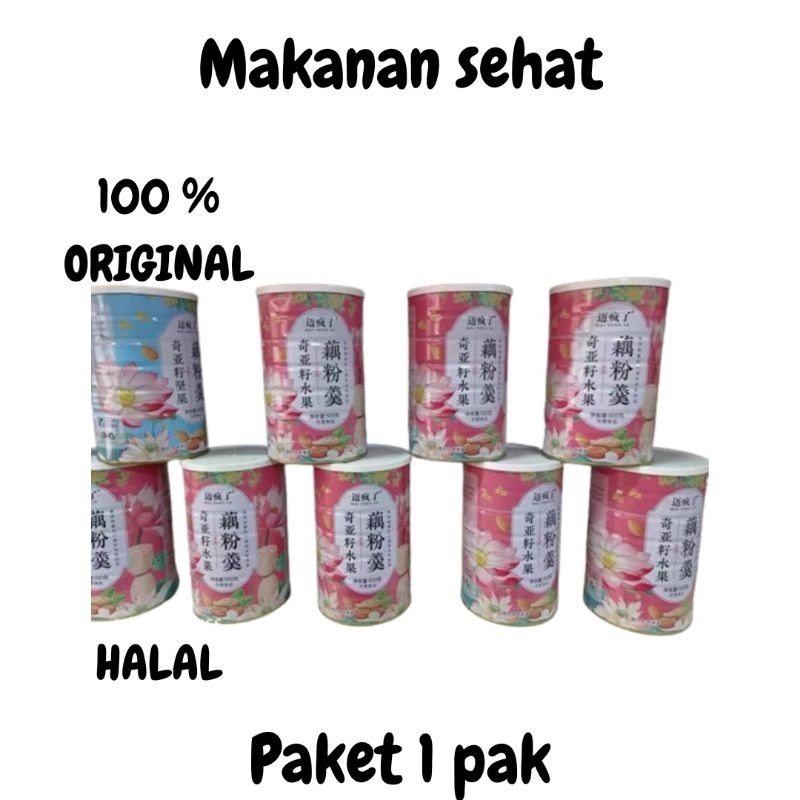 

lotus powder root murah original - 1 pcs/oufen nut extra topping murah