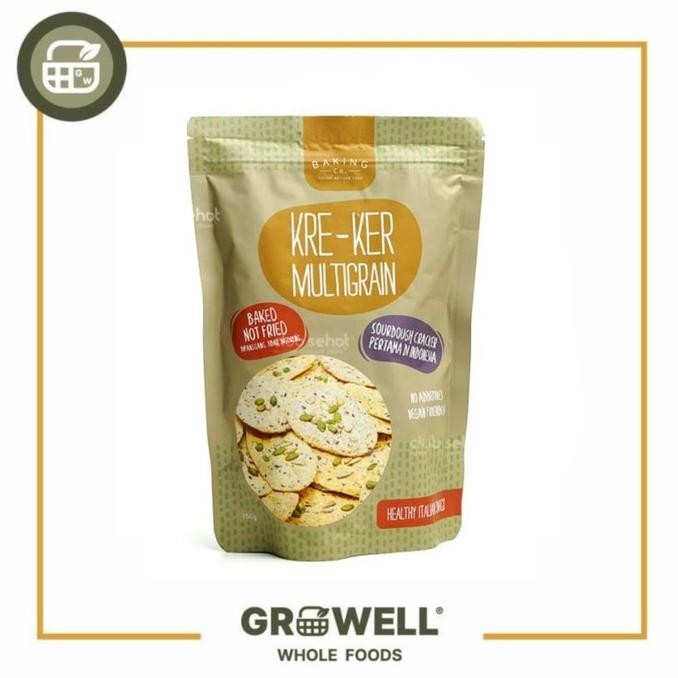

TERBARU BAKING CO KRE-KER MULTIGRAIN 7SEEDS 150GR !!!!!