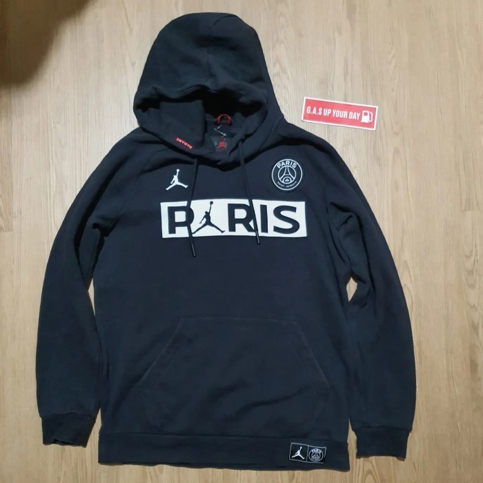 AIR JORDAN PSG PULLOVER HOODIE / BLACK