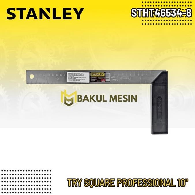 

READY STOCK SIKU PENGGARIS 6-12INCH STANLEY TRY SQUARE PROFESSIONA !!!!!