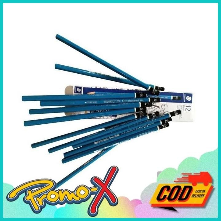 

RAMADHAN SALE 12 PENSIL 2B STAEDTLER MARS LUMOGRAPH RAMADHAN SALE