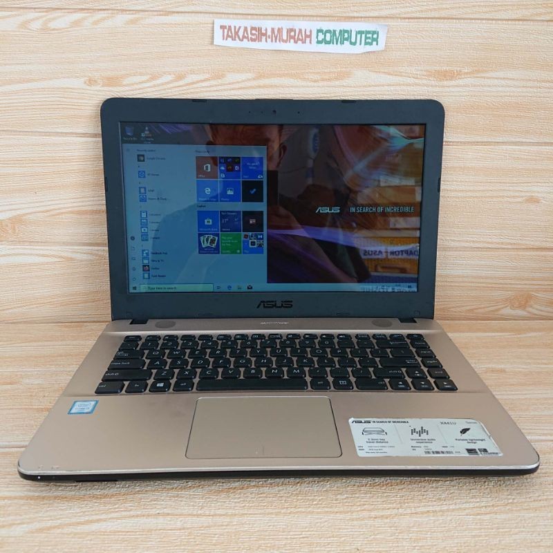 PROMO PUNCAK  Laptop Asus X441UA i3-6010U/4GB/500GB Black Second