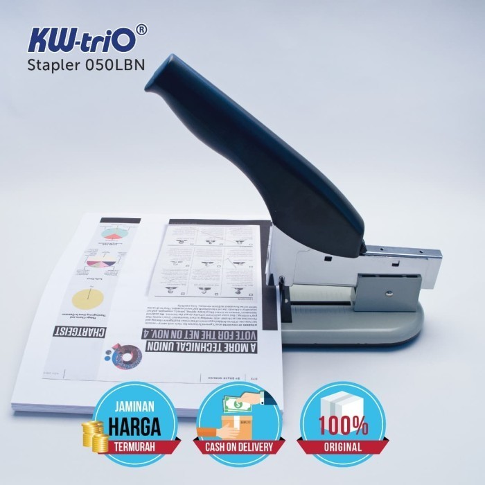 

Termurah Jekrek 210 Halaman/Stalples Besar/Stapler Kw-Trio 50Lbn Diskon