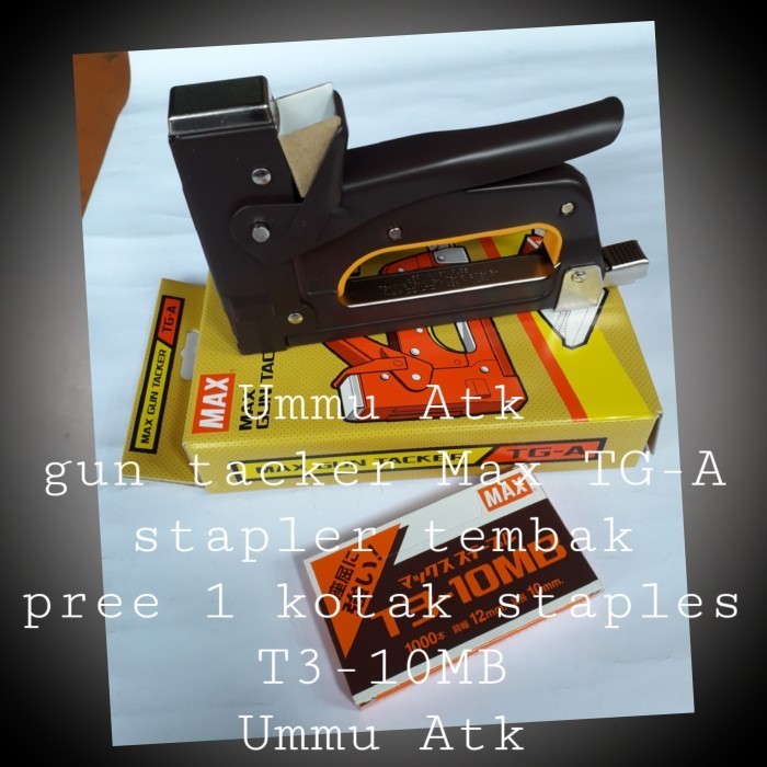 

Asli Stapler Gun Taker Max. Ready Stock