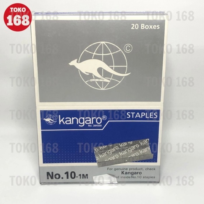 

Asli Kangaro Isi Staples No.10 (Pak) Free Ongkir
