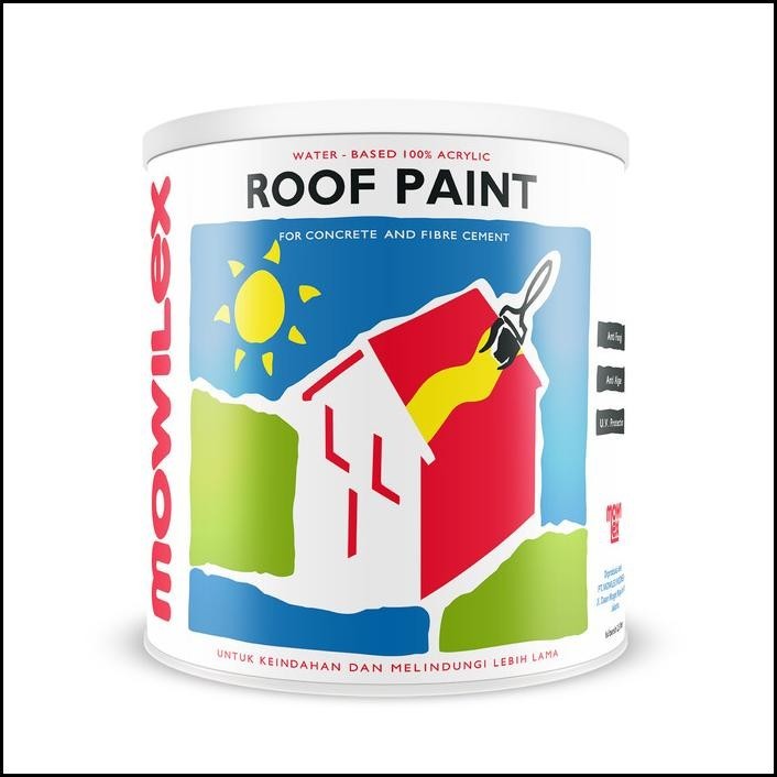 Cat Genteng Mowilex Roof Paint 2.5 Liter