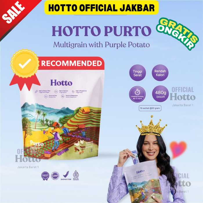 

Minuman Hotto Official Store PROMO Multigrain Minuman Original 100% BPOM & HALAL