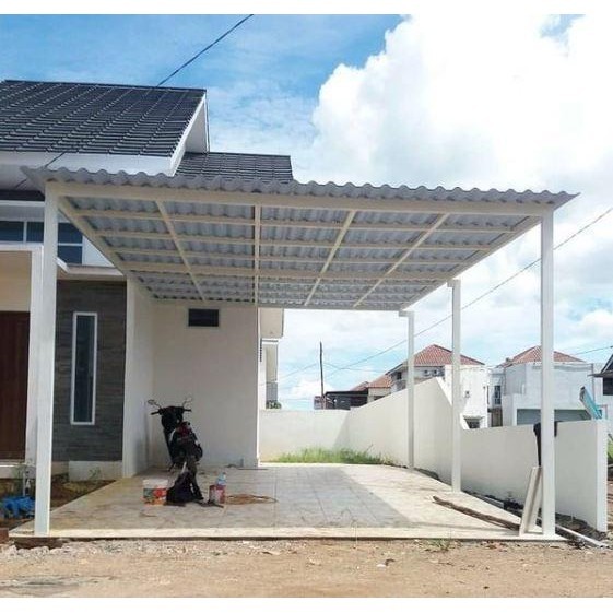 Atap Upvc Rooftop C-Series C Series Dingin Rumah Gedung Ruko 2.5 Meter