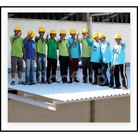 Atap Upvc Rooftop C-Series C Series Dingin Rumah Gedung Ruko 5.5 Meter