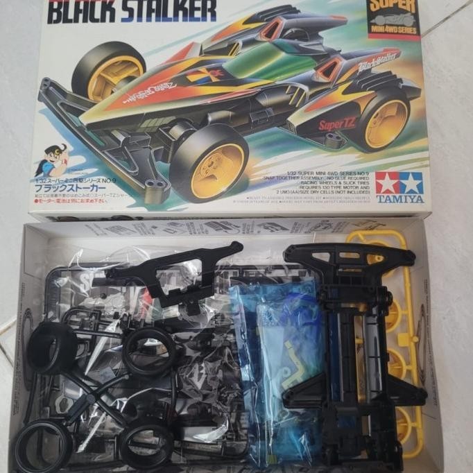 Tamiya Mini 4WD 1/32 tamiya 19509 Black Stalker (Super TZ Chasis)