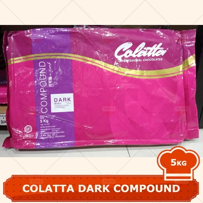 

Ready COKLAT COLATTA DARK COMPOUND CHOCOLATE 5KG