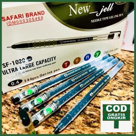 

Bisa Cod [1 Pcs] Promo Pulpen Gel Safari Zuixua New Jell Isi 1 Pcs -Pulpen Gel New Jell 0.4Mm Qc Pass