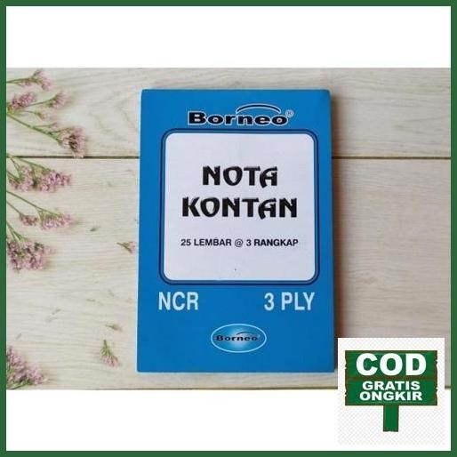 

Cod Buku Nota Borneo 2 Ply Dan 3 Ply Ncr Jaminan Original