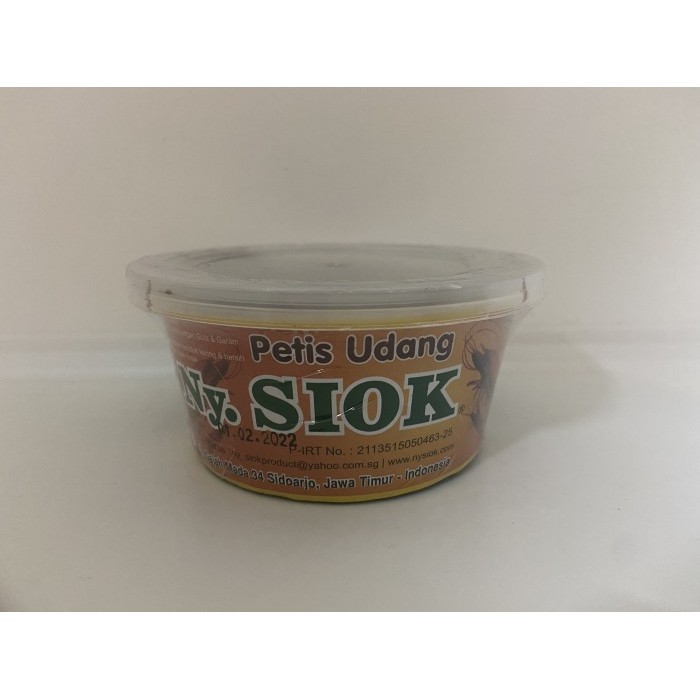 

Ready NYONYA SIOK PETIS UDANG 250 GR